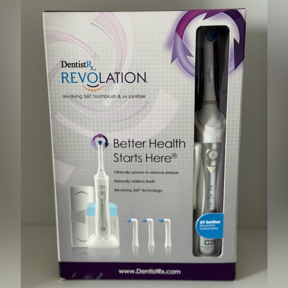 Electric toothbrush Revolution with case inside NWT